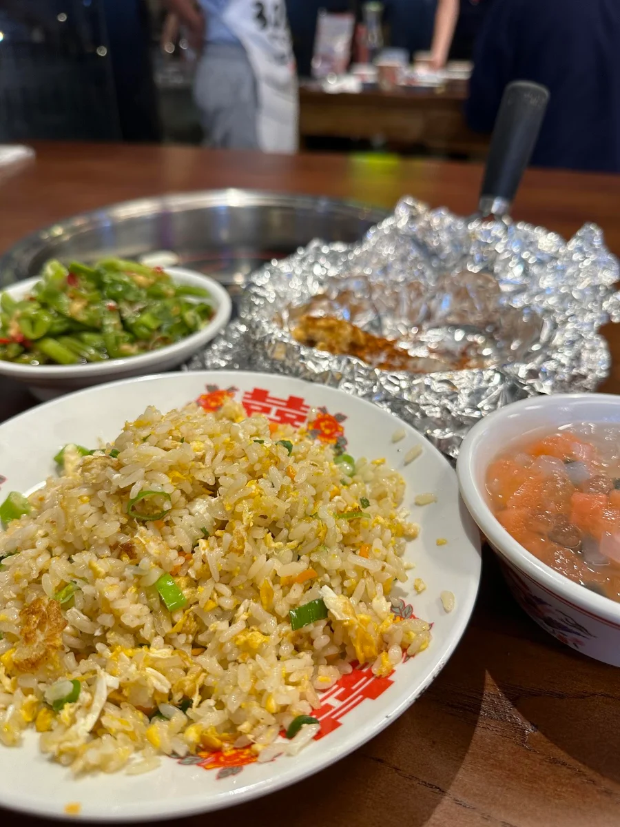 来份蛋炒饭 david's egg fried rice